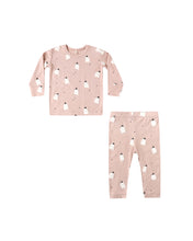 Load image into Gallery viewer, Pink Ghosts Bamboo Pajama Set

