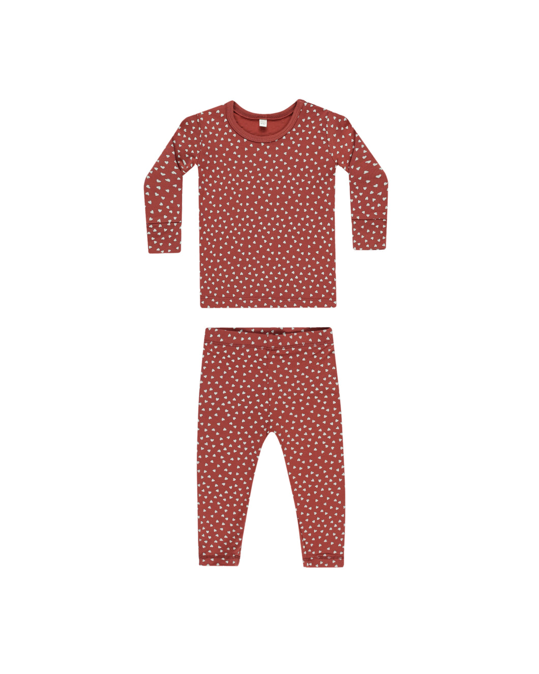 Tiny Hearts Bamboo Pajama Set