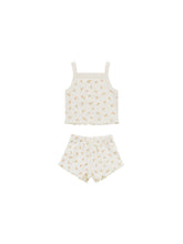 Load image into Gallery viewer, Ditsy Melon Pointelle Shortie Set
