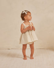 Load image into Gallery viewer, Ash Stripe Mae Top + Bloomer Set
