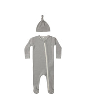 Load image into Gallery viewer, Midnight Microstripe Waffle Sleep Set
