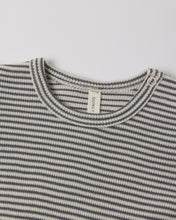 Load image into Gallery viewer, Midnight Microstripe Waffle Lounge Set
