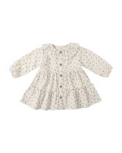 Load image into Gallery viewer, Bluebell Ruffle Collar Button Dress
