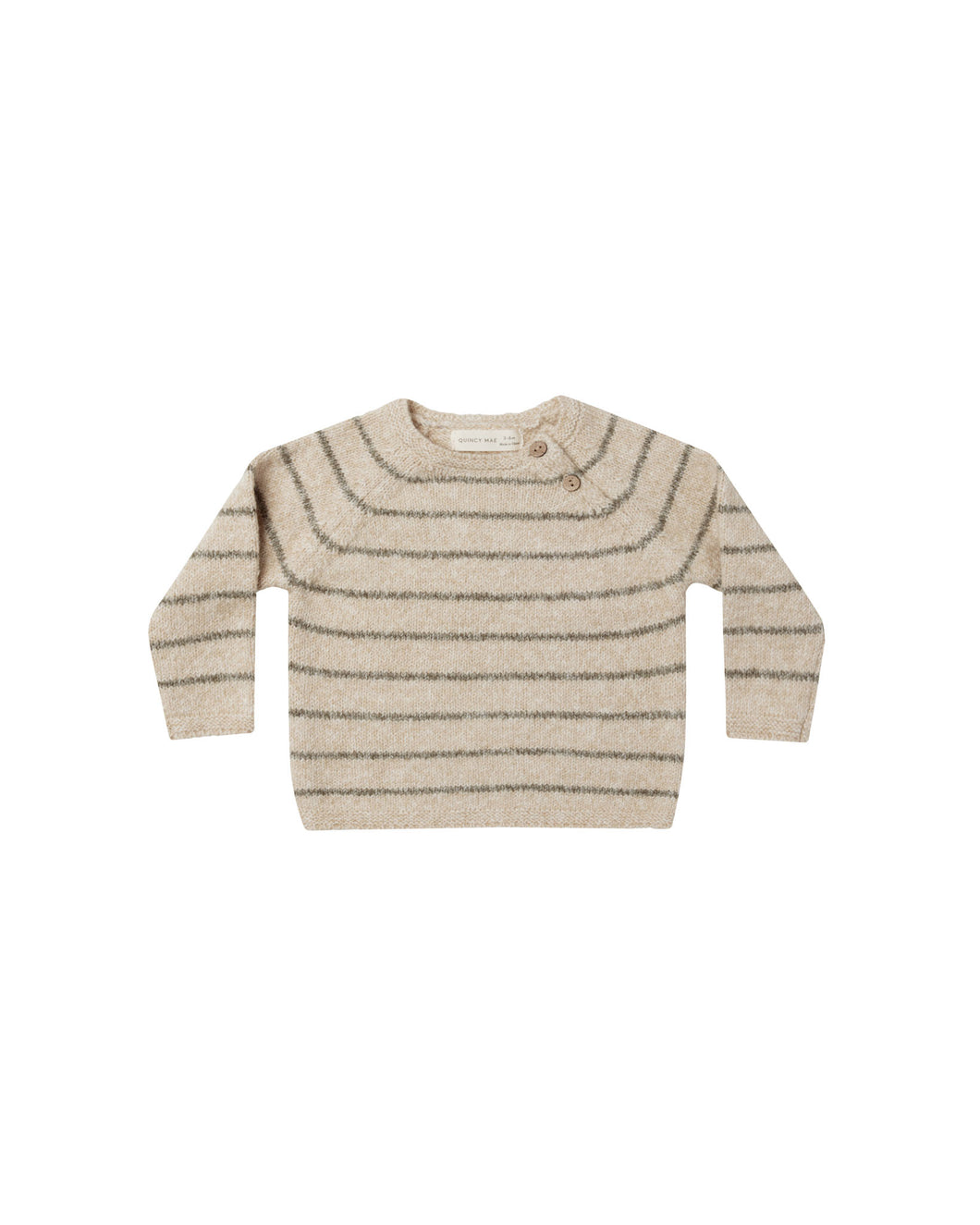 Basil Stripe Knit Sweater