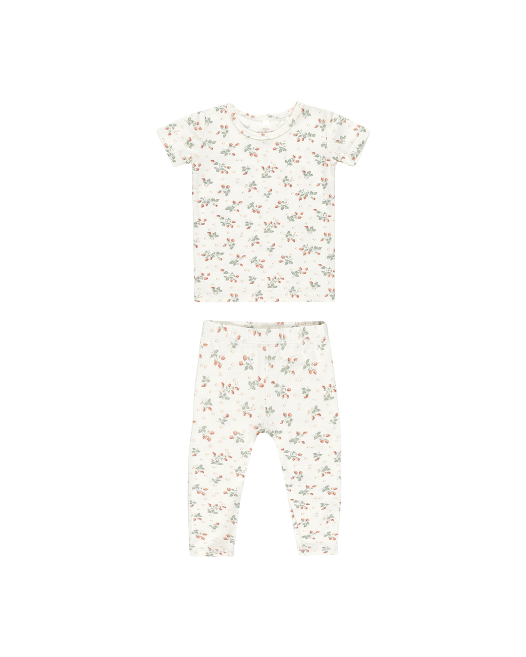 Strawberries Bamboo Pajama Set