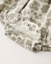 Load image into Gallery viewer, Green Floral Eden Romper

