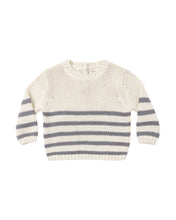 Load image into Gallery viewer, Slate Stripe Rex Sweater
