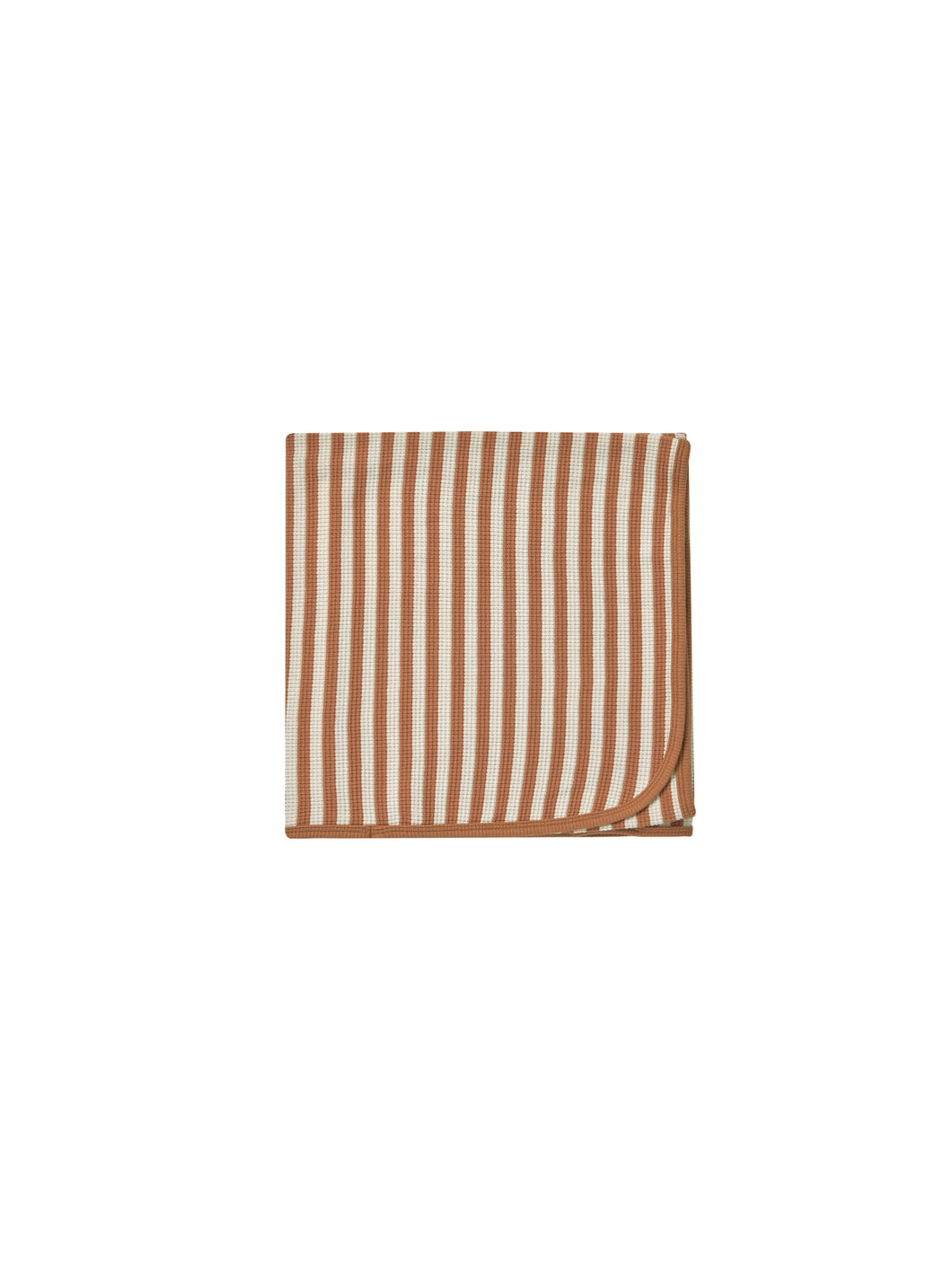 Clay Stripe Baby Blanket