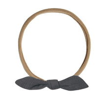Load image into Gallery viewer, Midnight Little Knot Headband
