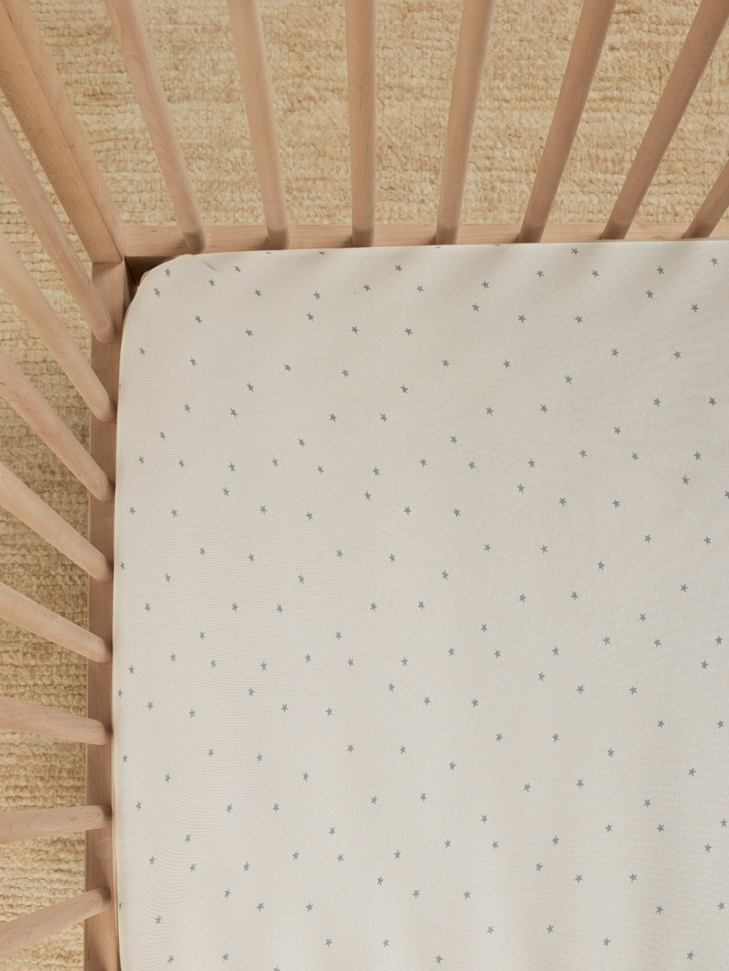 Stars Bamboo Crib Sheet