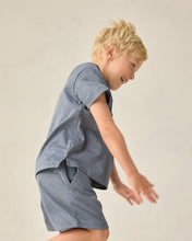 Load image into Gallery viewer, Heathered Marine Cove Essential Tee
