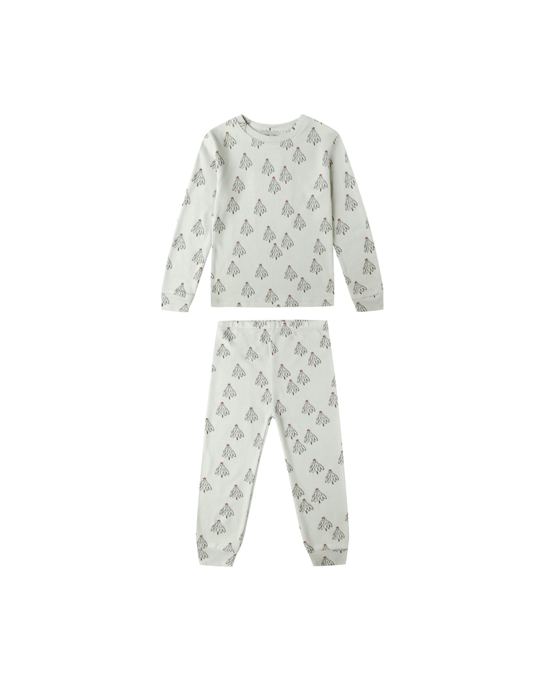 Trees Organic Long Sleeve Pajama Set
