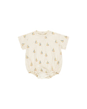 Load image into Gallery viewer, Sailboats Relaxed Bubble Romper
