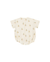 Load image into Gallery viewer, Sailboats Relaxed Bubble Romper
