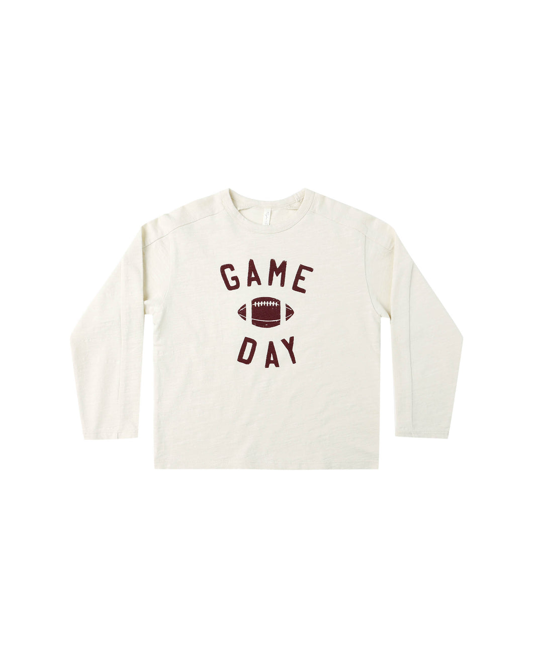 Game Day Long Sleeve Paneled Top