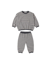 Load image into Gallery viewer, Blue Stripe Relaxed Set
