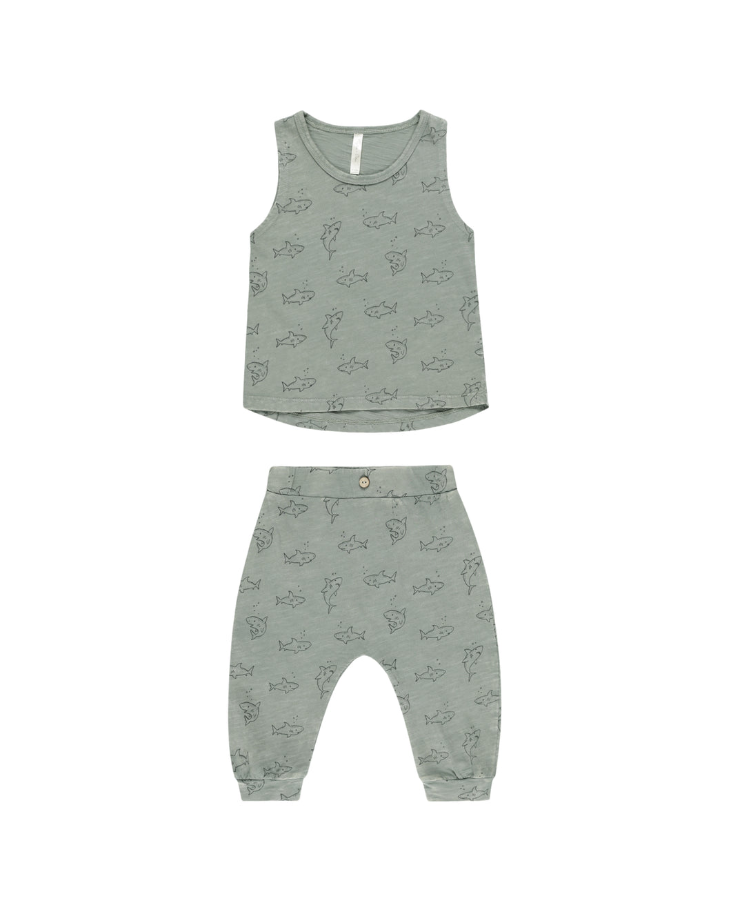 Sharks Tank & Slouch Pant Set