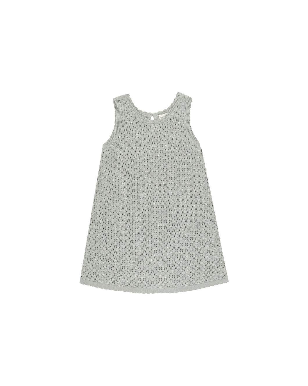 Seafoam Crochet Tank Mini Dress