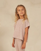 Load image into Gallery viewer, Heathered Mauve Cozy Rib Knit Set
