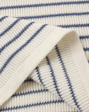 Load image into Gallery viewer, Marine Stripe Chandler Knit Polo
