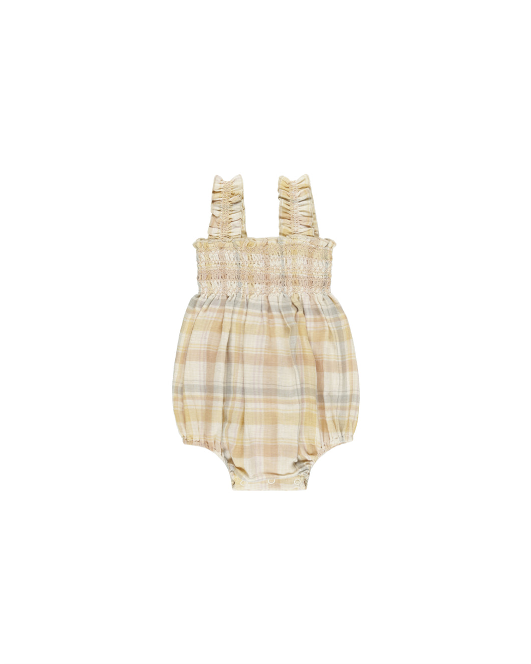 Pastel Plaid Julia Romper