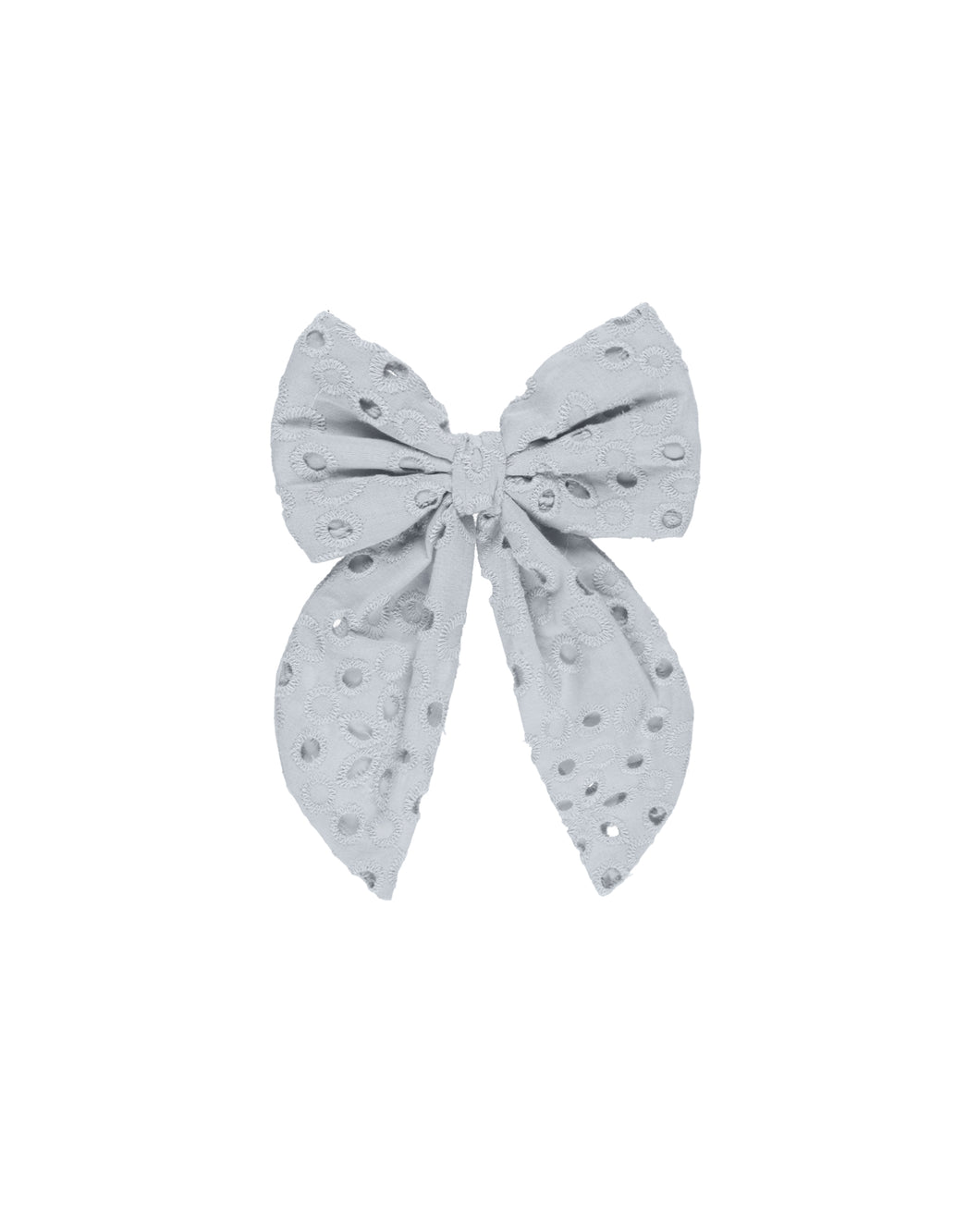 Light Blue Oversized Bow