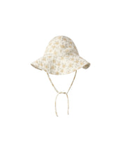 Load image into Gallery viewer, Yellow Floral Floppy Sun Hat
