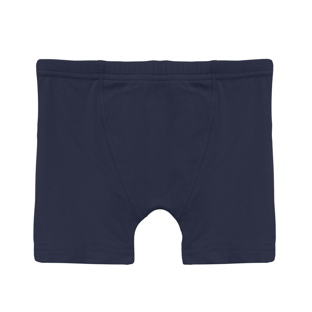Solid Peacoat Boxer Brief
