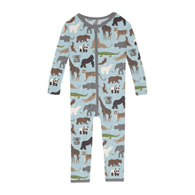 Load image into Gallery viewer, Spring Sky Zoo Convertible Romper
