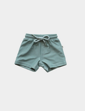 Load image into Gallery viewer, Teal Green Swim Shorts
