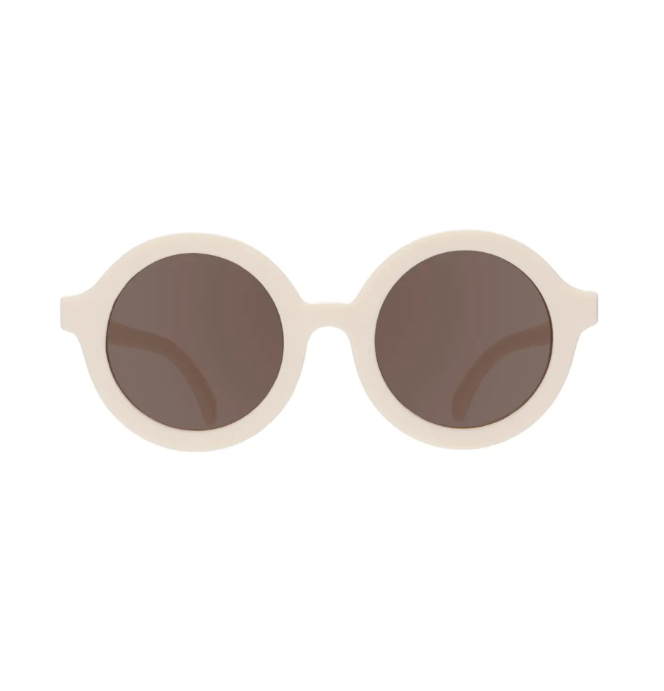 Sweet Cream Euro Round Sunglasses