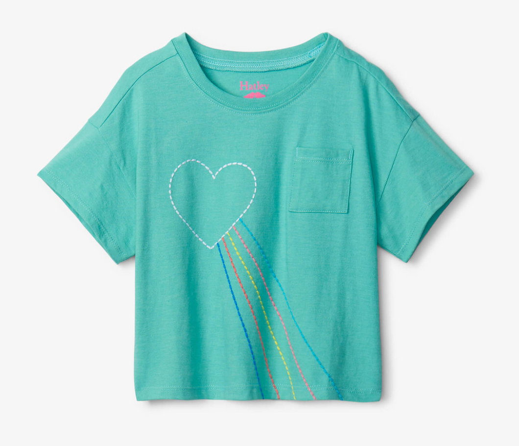 Shooting Heart Boxy Tee