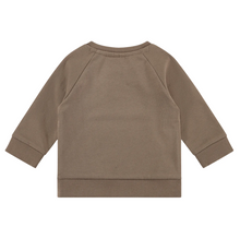 Load image into Gallery viewer, Brown Smile Graphic Crewneck
