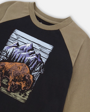 Load image into Gallery viewer, Bison Raglan Long Sleeve
