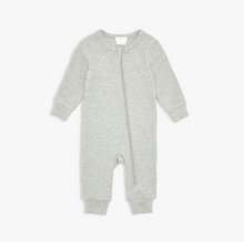 Load image into Gallery viewer, Heather Grey Ribbed Coverall
