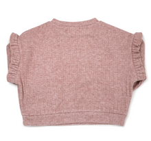 Load image into Gallery viewer, Dusty Rose Wide Rib Sweater
