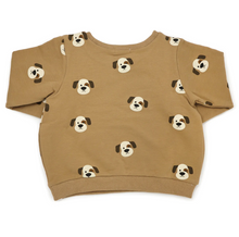 Load image into Gallery viewer, Caramel Puppy Faces Crewneck
