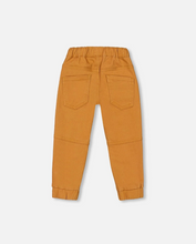 Load image into Gallery viewer, Camel Stretch Twill Jogger Pant
