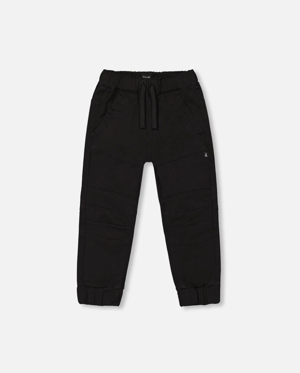 Anthracite Stretch Twill Jogger Pant