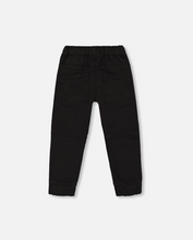 Load image into Gallery viewer, Anthracite Stretch Twill Jogger Pant
