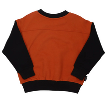 Load image into Gallery viewer, Cinnamon Colorblock Wanderlust Sweatshirt
