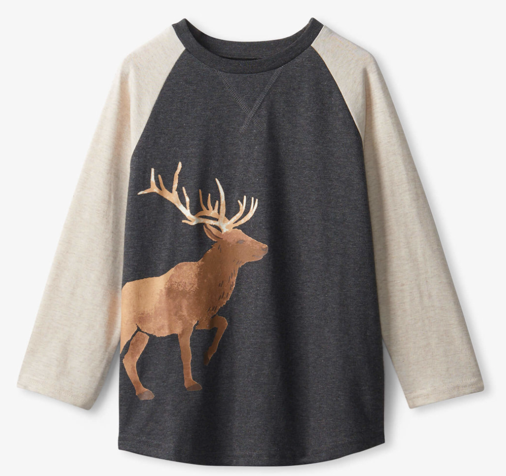 Elk Raglan Top