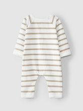 Load image into Gallery viewer, Taupe Striped Coverall
