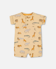 Load image into Gallery viewer, Jungle Animals Romper
