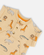 Load image into Gallery viewer, Jungle Animals Romper
