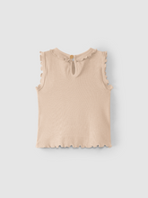 Load image into Gallery viewer, Powder Pink Ruffled Tank Top
