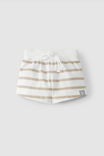 Load image into Gallery viewer, Taupe Stripe Shorts
