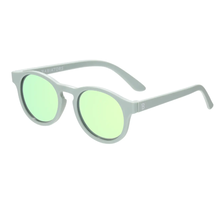 Seafoam Blue Polarized Keyhole Sunglasses