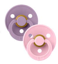 Load image into Gallery viewer, BIBS Colour 2 Pack Latex Pacifiers
