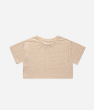 Load image into Gallery viewer, Polka Dot Tech Crop Tee
